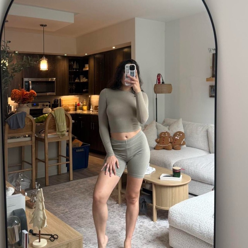 SKIMS Olive Green Set